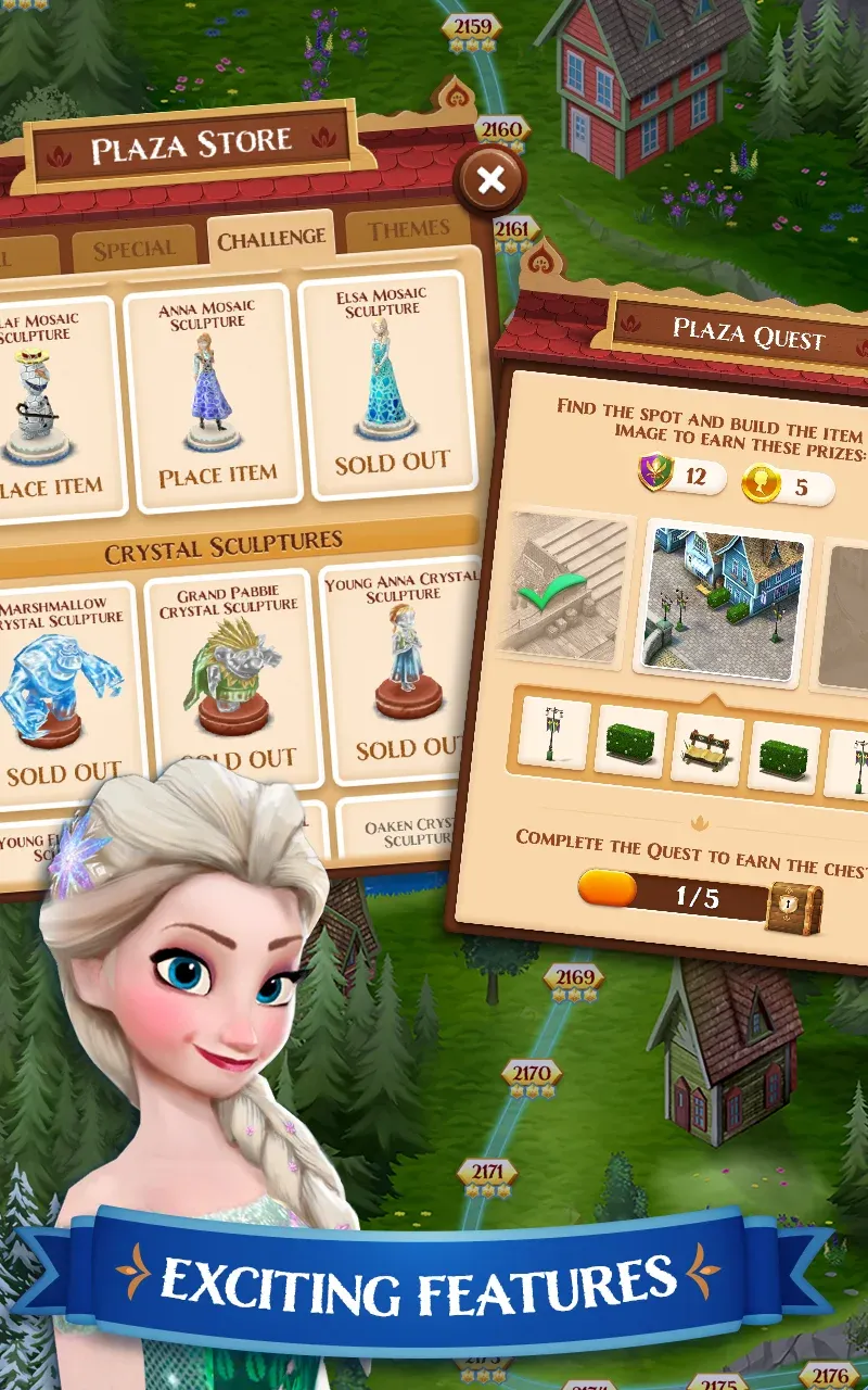 Disney Frozen. Звездопад v15.5.1 APK Мод (Много ходов) Screenshot 2 Disney Frozen. Звездопад v15.5.1 APK Мод (Много ходов) Screenshot 2