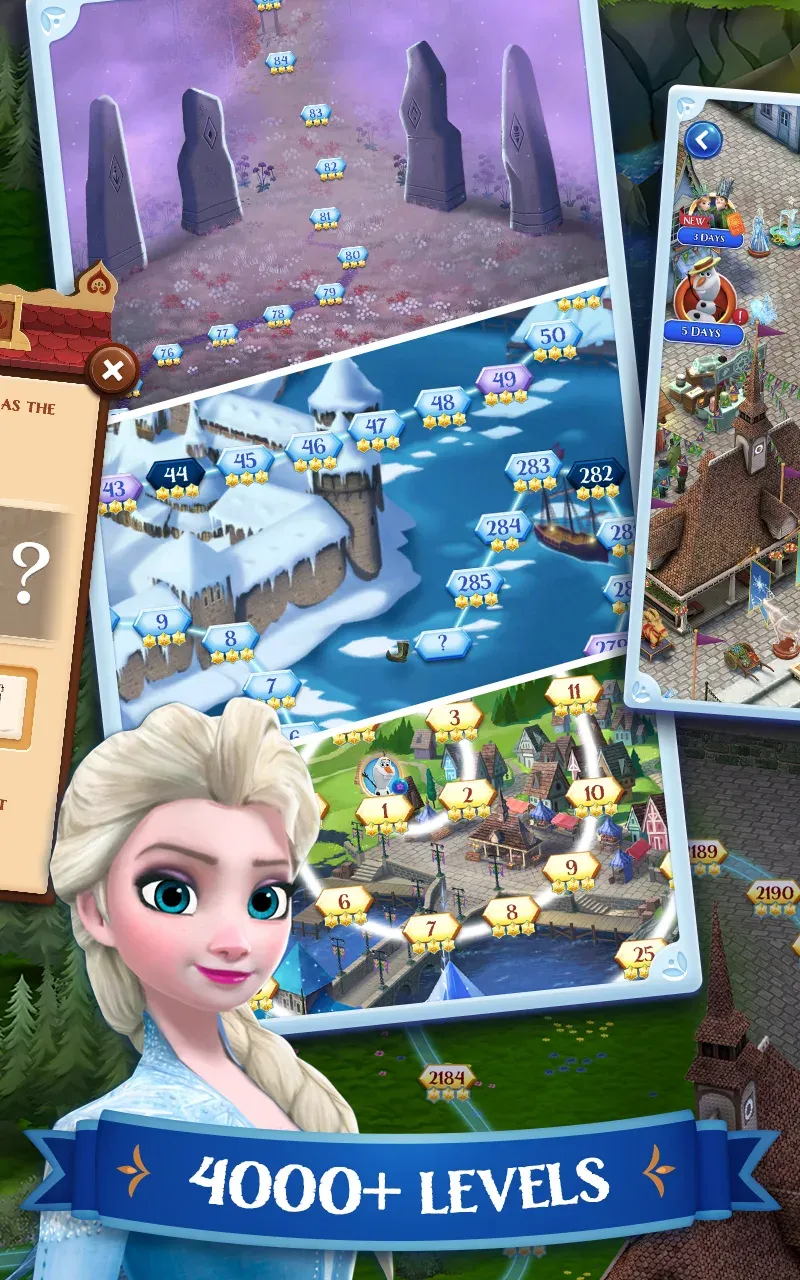 Disney Frozen. Звездопад v15.5.1 APK Мод (Много ходов) Screenshot 3 Disney Frozen. Звездопад v15.5.1 APK Мод (Много ходов) Screenshot 3