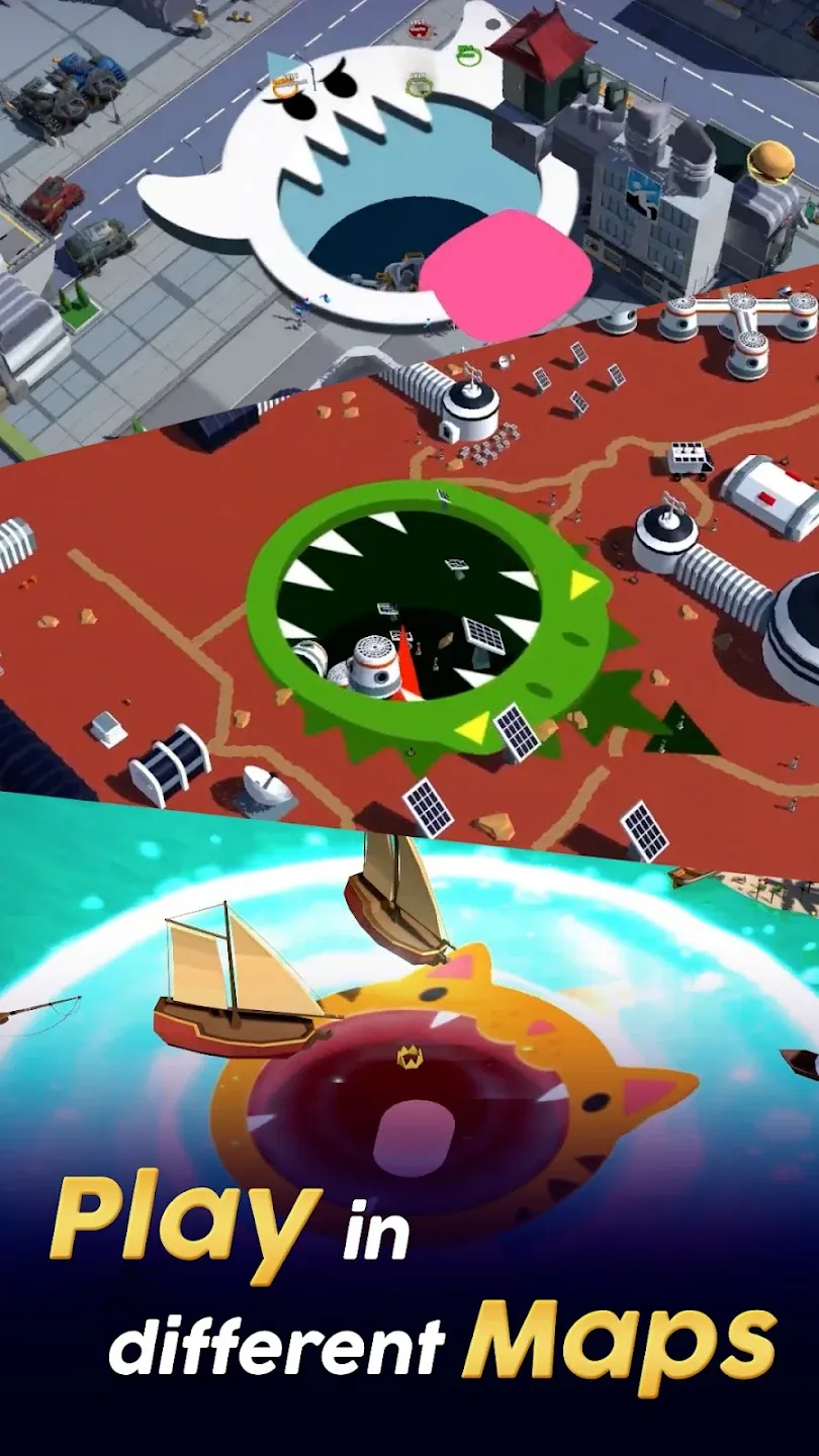 Hole.io v2.43.11 APK Мод (Всё открыто, Premium) Screenshot 5