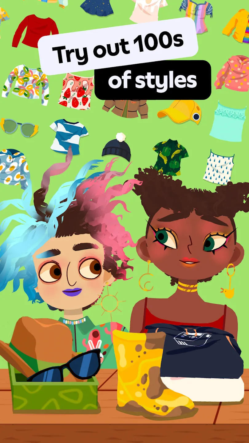 Toca Boca Hair Salon 4 v3.1 APK Мод (Всё открыто) Screenshot 4 Toca Boca Hair Salon 4 v3.1 APK Мод (Всё открыто) Screenshot 4