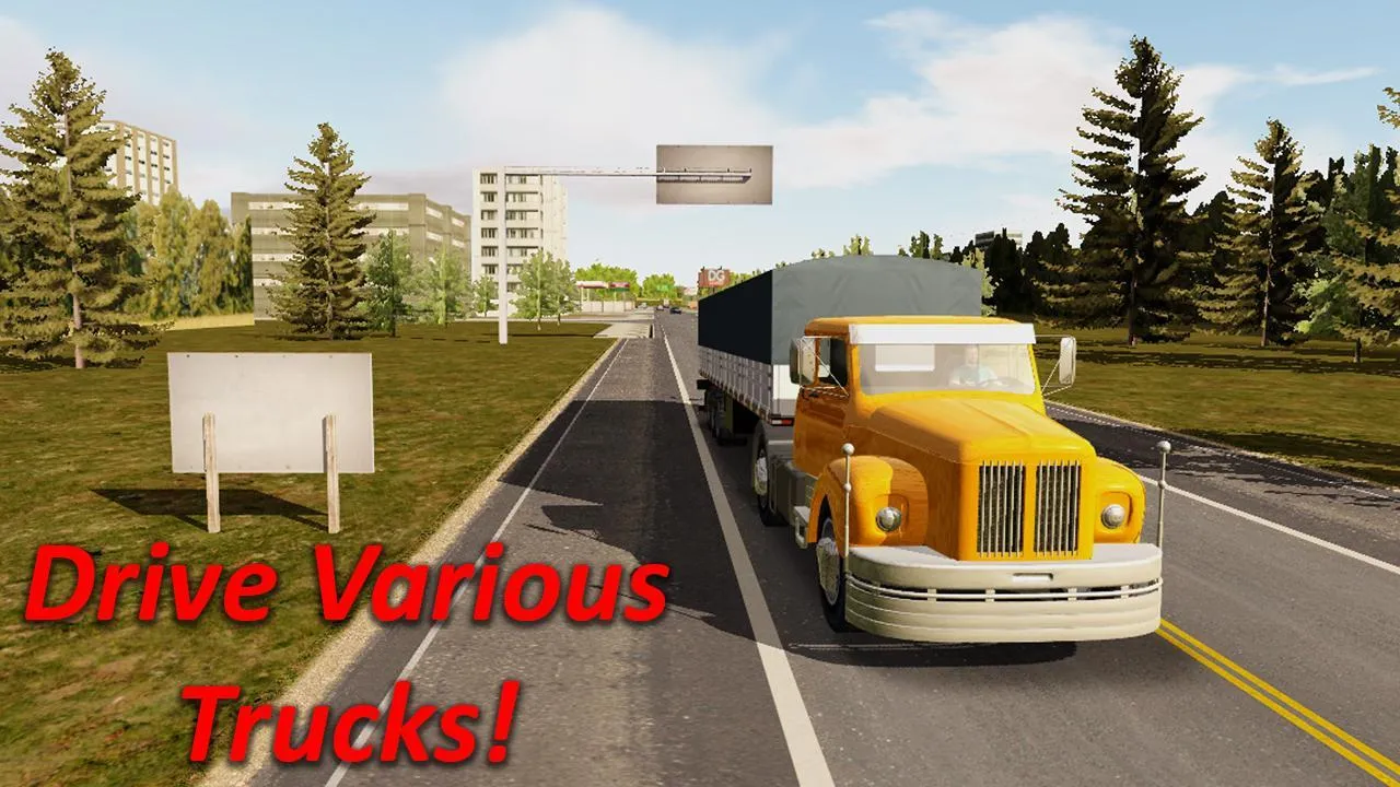 Heavy Truck Simulator [мод: много денег] Screenshot 4