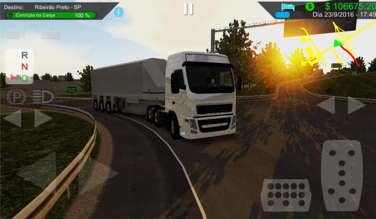 Heavy Truck Simulator [мод: много денег] Screenshot 5