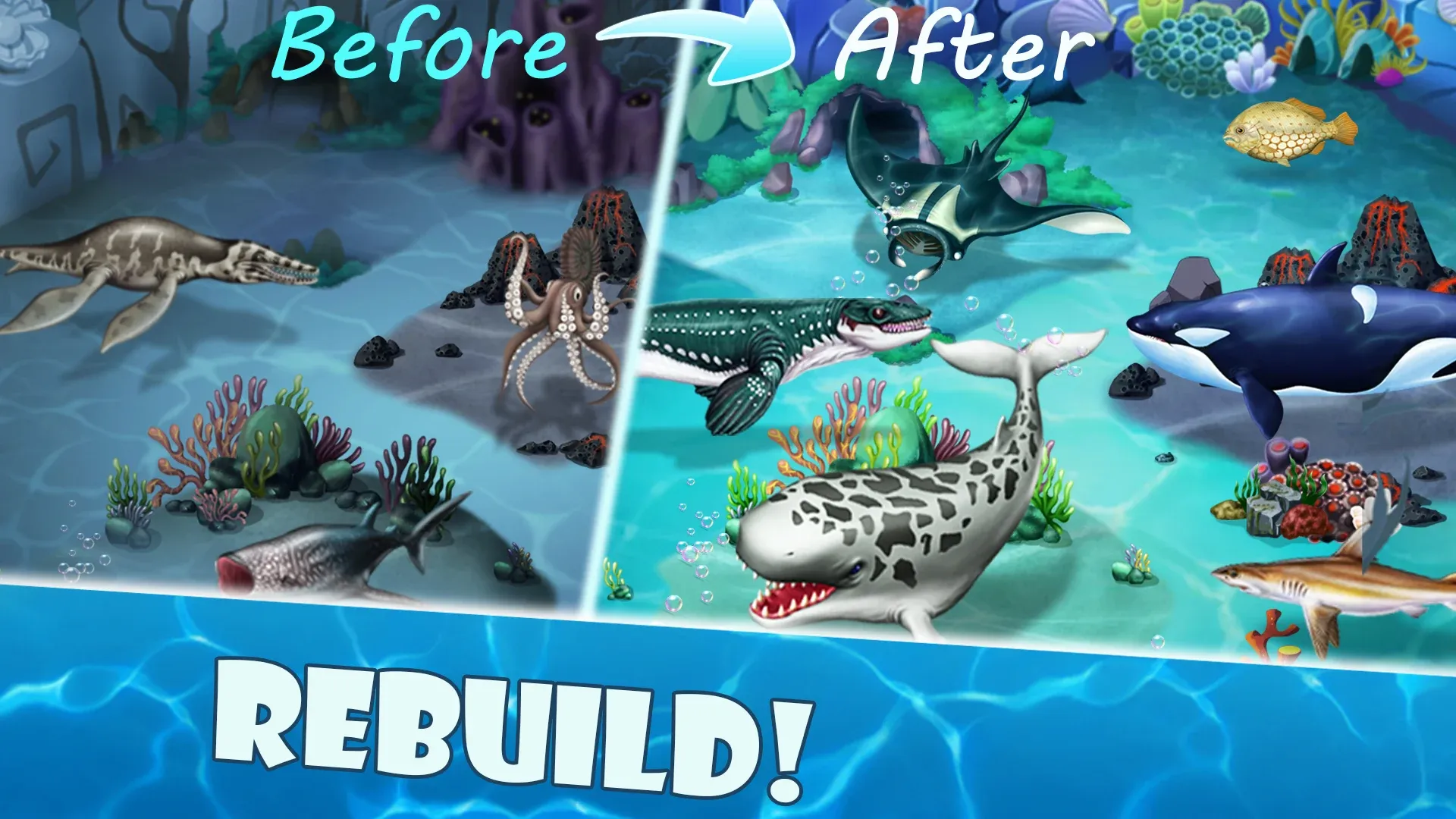 Shark World v15.03 APK Мод (Много денег) Screenshot 2 Shark World v15.03 APK Мод (Много денег) Screenshot 2