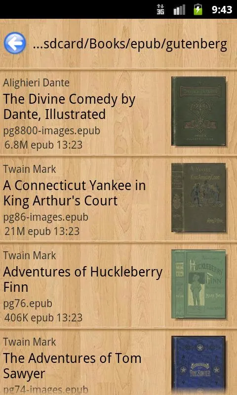 Cool Reader Screenshot 1