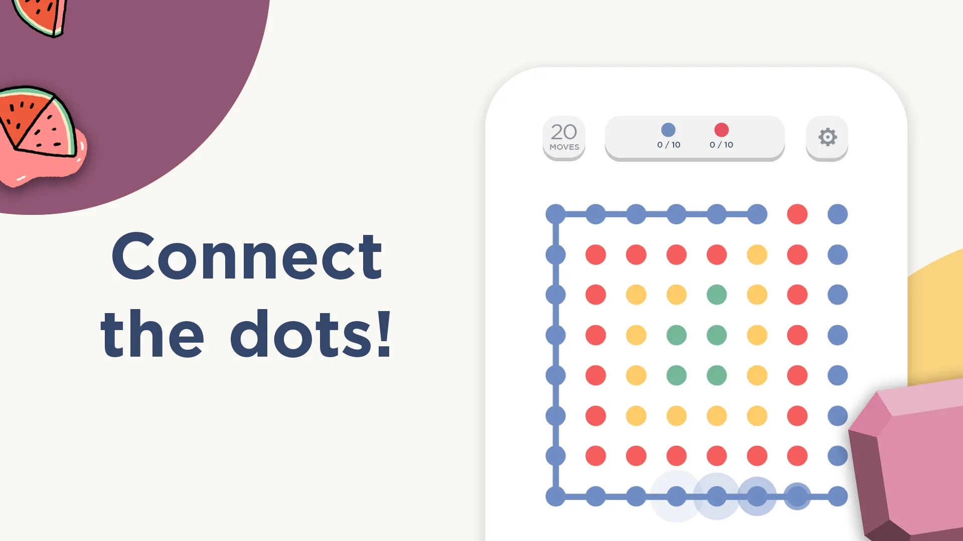 Two Dots v26.22.00 APK Мод (Меню, Бесконечные жизни) Screenshot 3