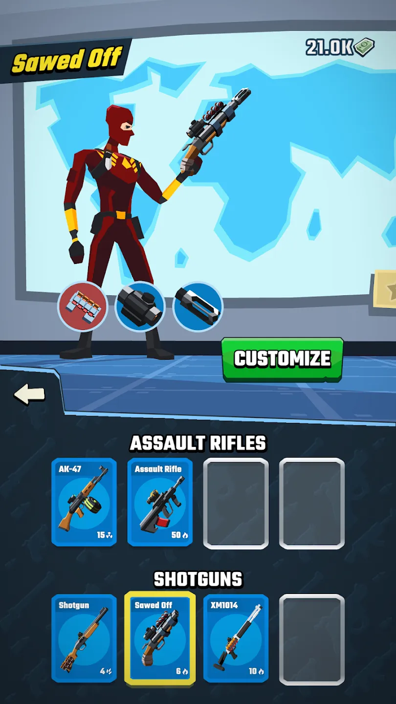 Agent Action - Шпионский шутер v1.6.45 APK Мод (Меню, Режим бога, Много валюты) Screenshot 5