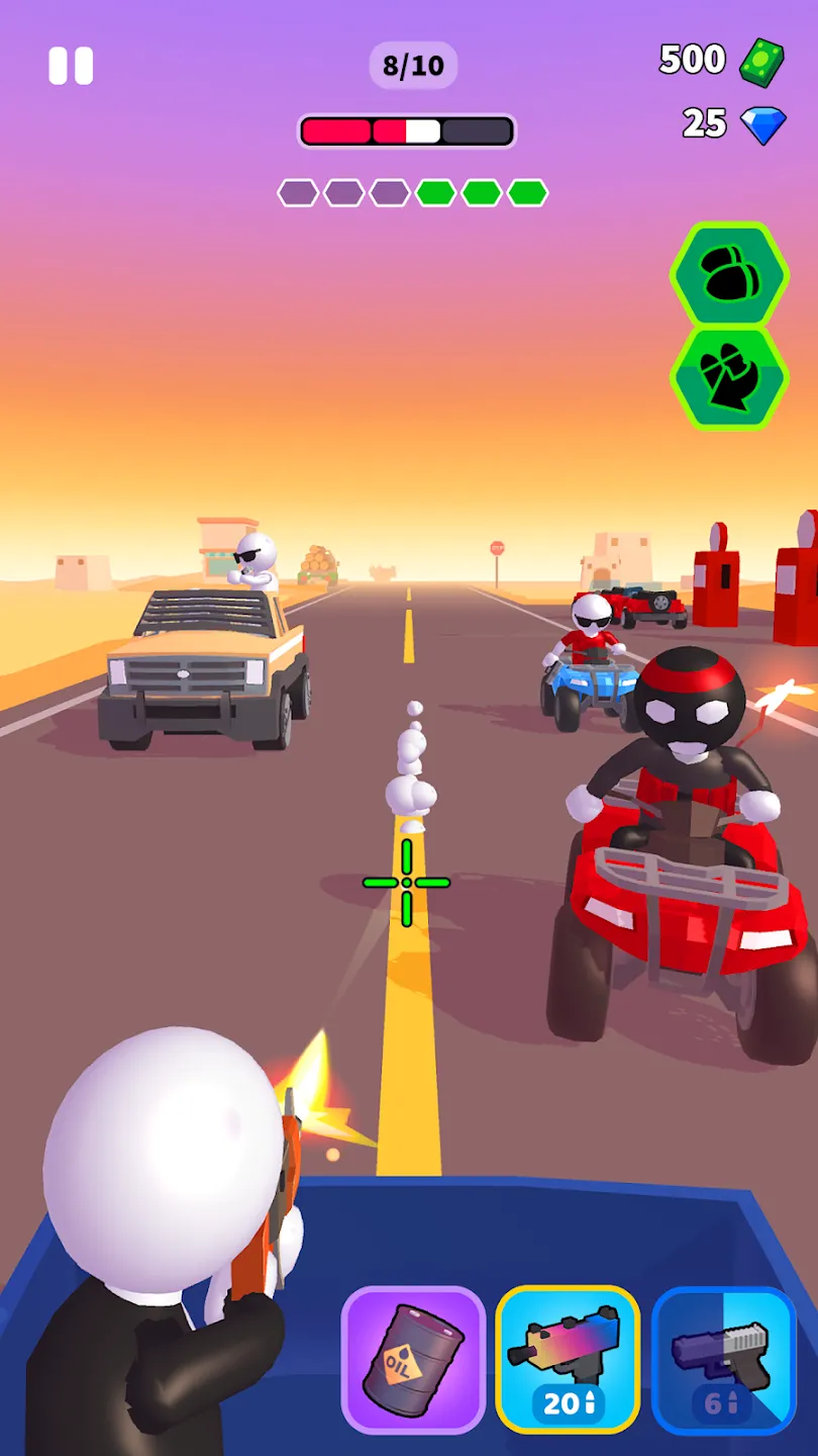 Rage Road v1.3.32 APK Мод (Всё открыто) Screenshot 2