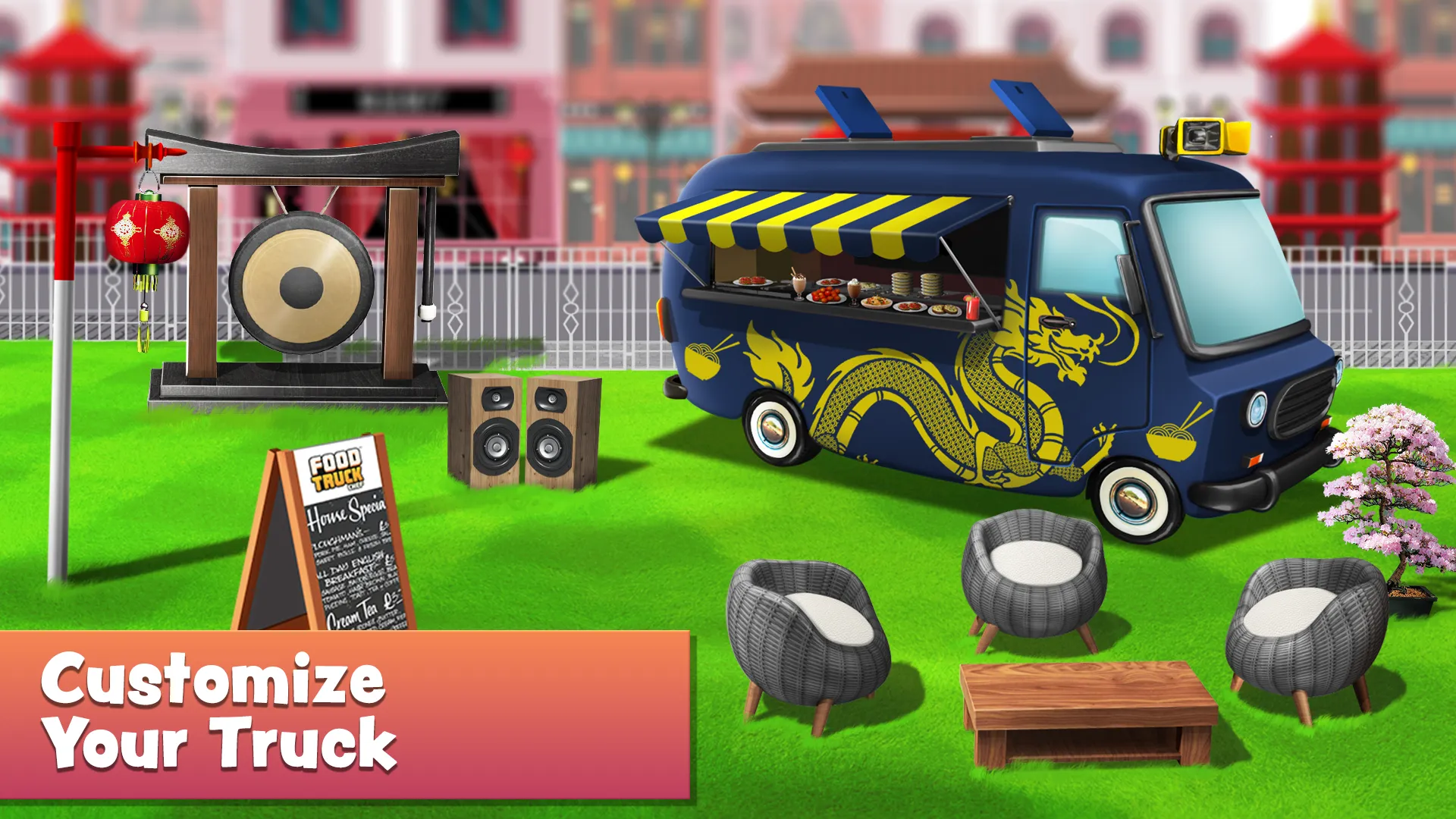 Food Truck Chef v8.71 APK Мод (Много бриллиантов) Screenshot 4