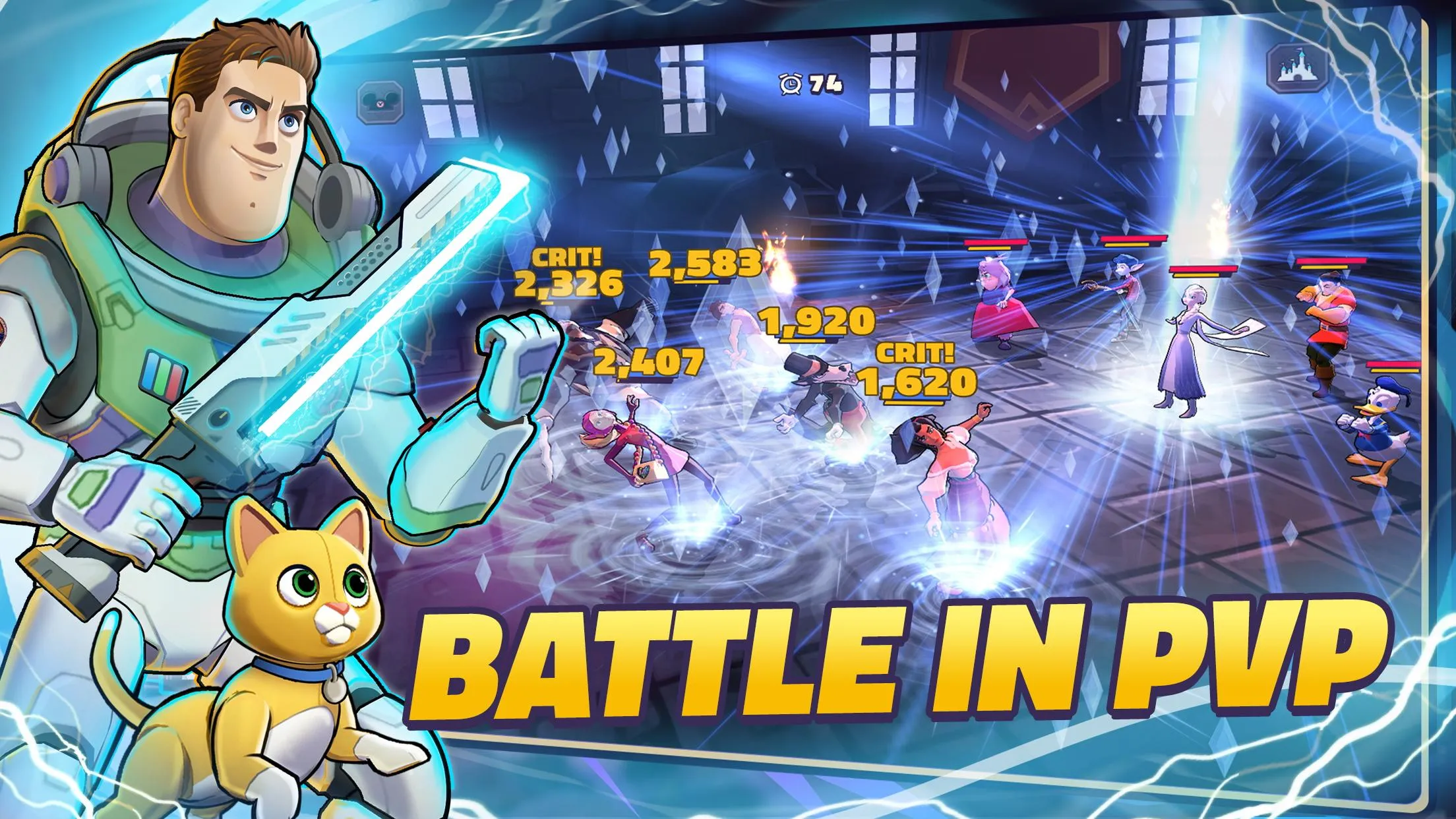 Disney Волшебный Турнир v29.0 APK Мод (Много денег) Screenshot 1 Disney Волшебный Турнир v29.0 APK Мод (Много денег) Screenshot 1