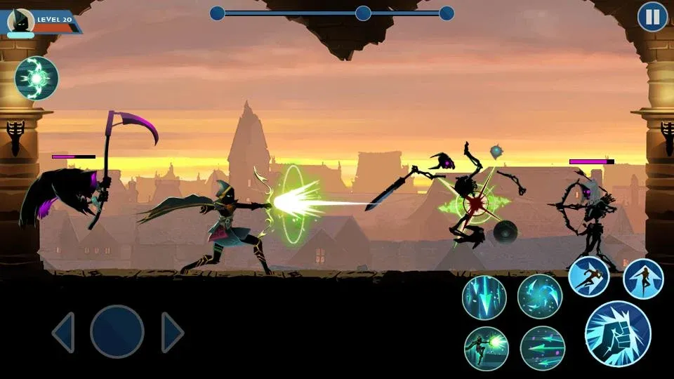 Shadow Fighter v1.79.1 APK Мод (Меню, Один удар, Режим бога, Много денег) Screenshot 5