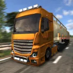 Скачать Euro Truck Driver [мод: много денег] на Андроид