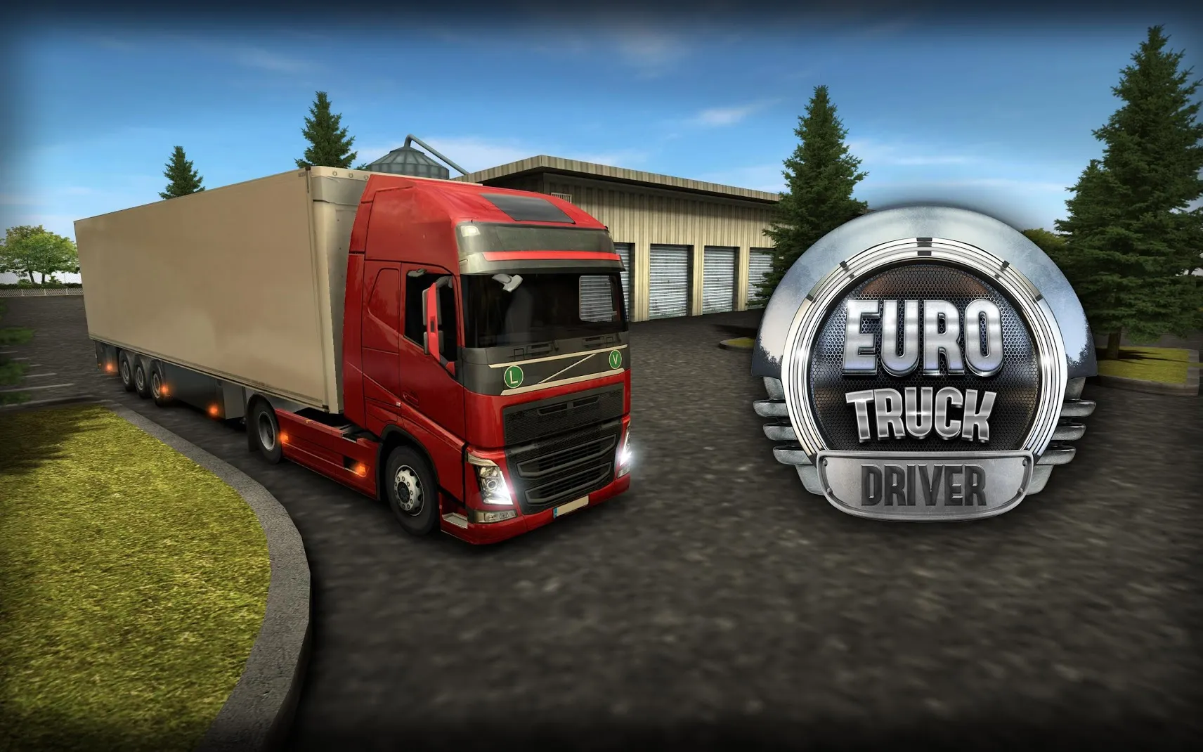 Euro Truck Driver [мод: много денег] Screenshot 1