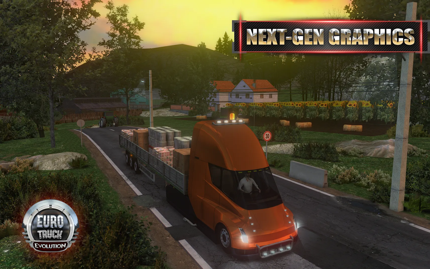 Euro Truck Driver [мод: много денег] Screenshot 2