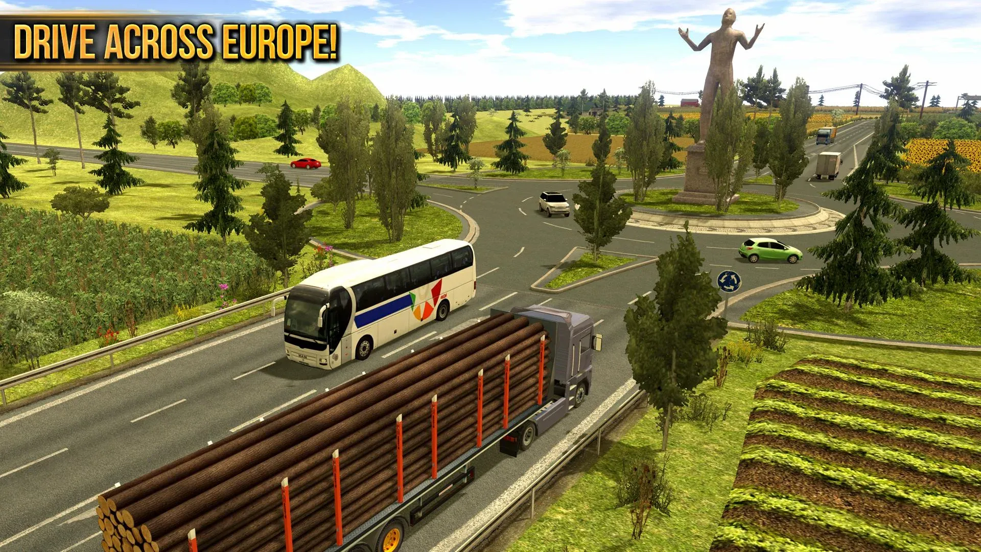 Грузовик симулятор : Европа v1.4.0 APK Мод (Много денег) Screenshot 3