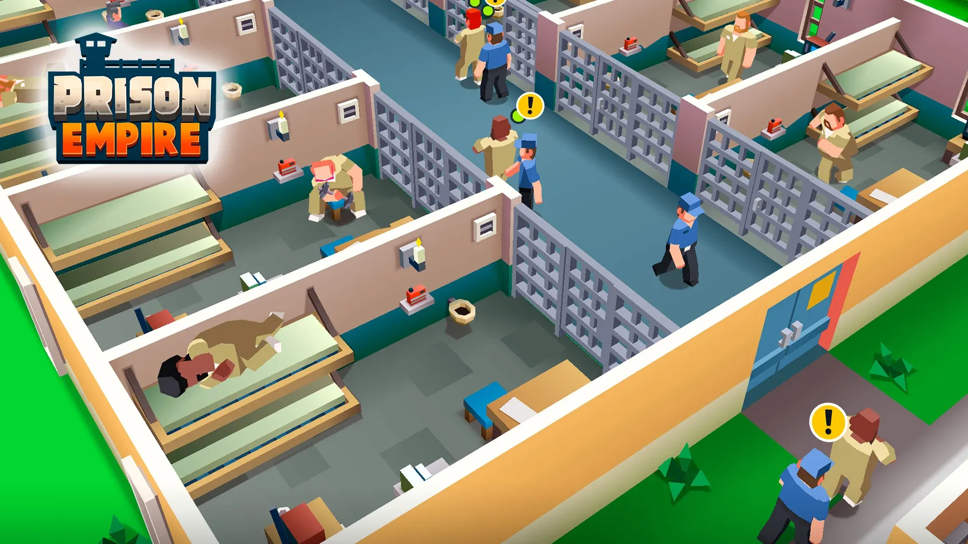 Prison Empire Tycoon v4.2.6 APK Мод (Много денег) Screenshot 1 Prison Empire Tycoon v4.2.6 APK Мод (Много денег) Screenshot 1