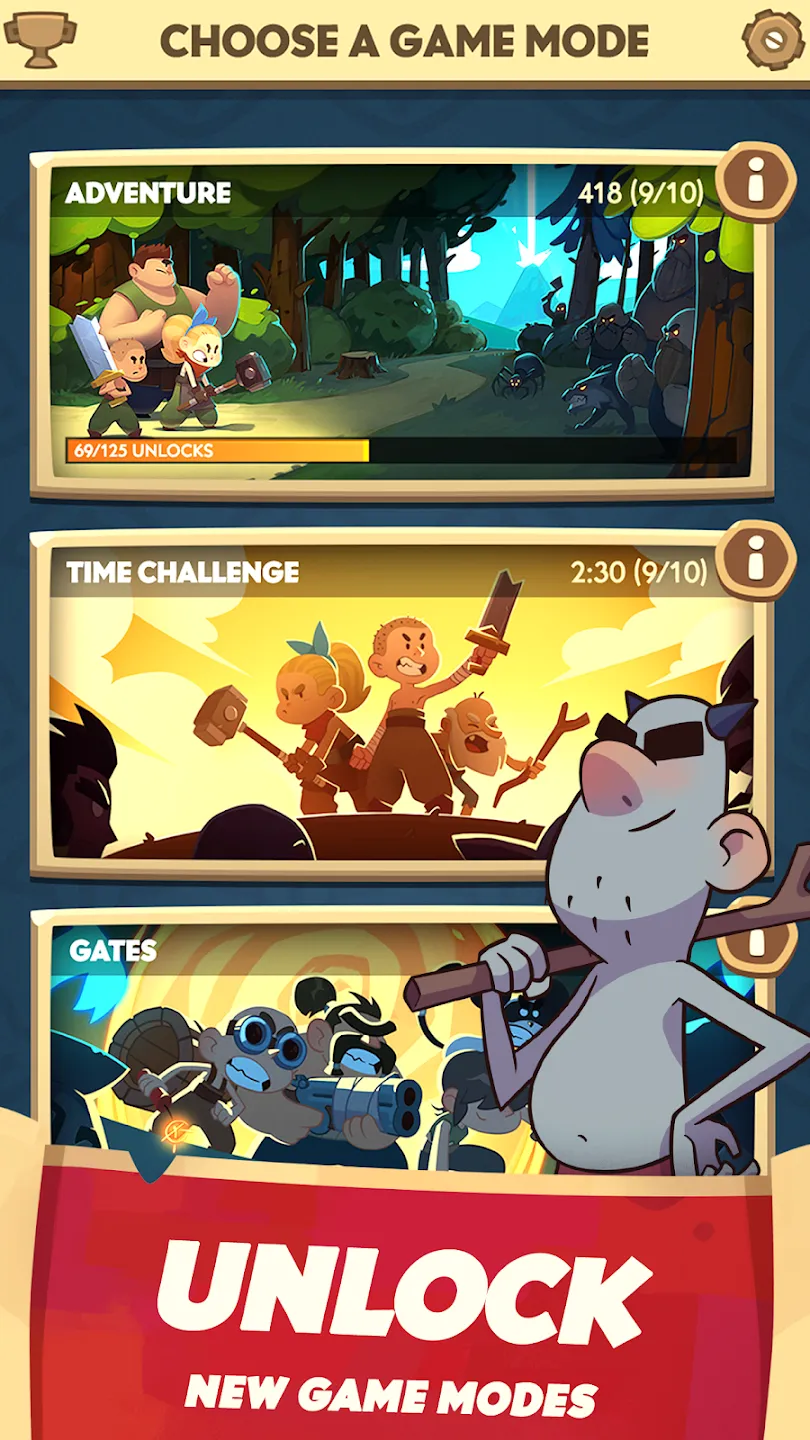 Almost a Hero v5.9.0 APK Мод (Меню, Один удар, Режим бога, Деньги) Screenshot 1