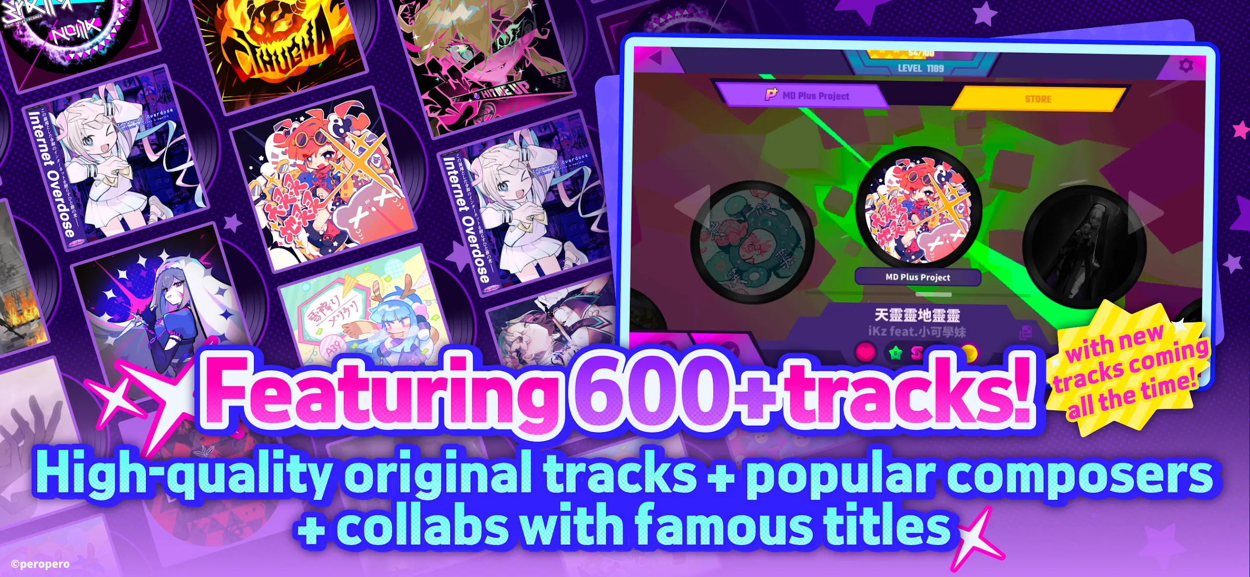 Muse Dash v6.2.0 APK Мод (Меню, Режим бога, Автоплей, Всё открыто) Screenshot 4