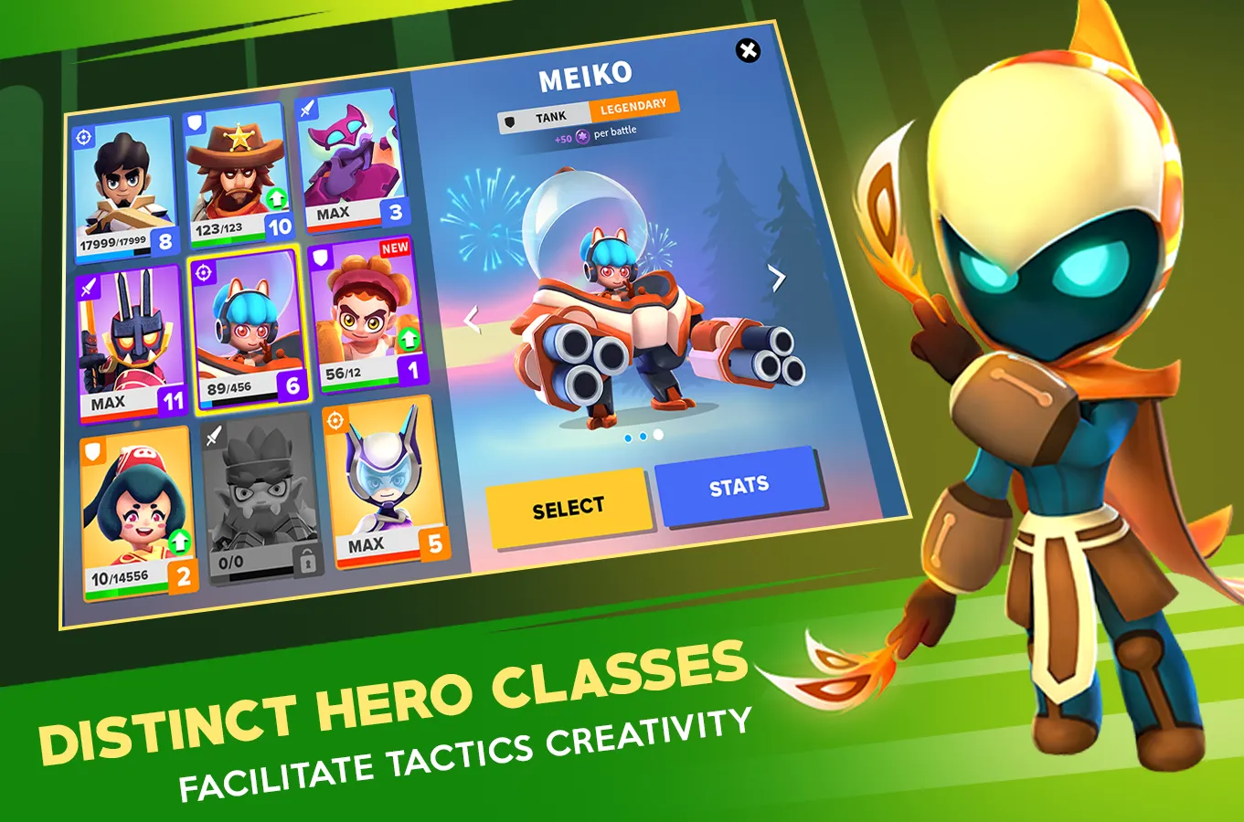 Heroes Strike Offline - MOBA & Battle Royale [[мод: много денег] Screenshot 3