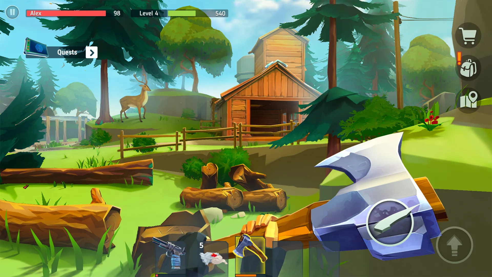 TEGRA: Выживание на острове v1.8.82 APK Мод (Меню, Бесплатные покупки, Режим бога) Screenshot 1