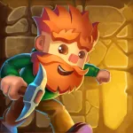 Скачать Dig out! Мод (Мега Меню, Режим бога, Кирки и Жизни не уменьшаются) на Андроид