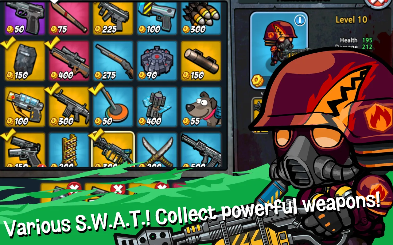 SWAT and Zombies v2.2.2 APK Мод (Много денег) Screenshot 2 SWAT and Zombies v2.2.2 APK Мод (Много денег) Screenshot 2