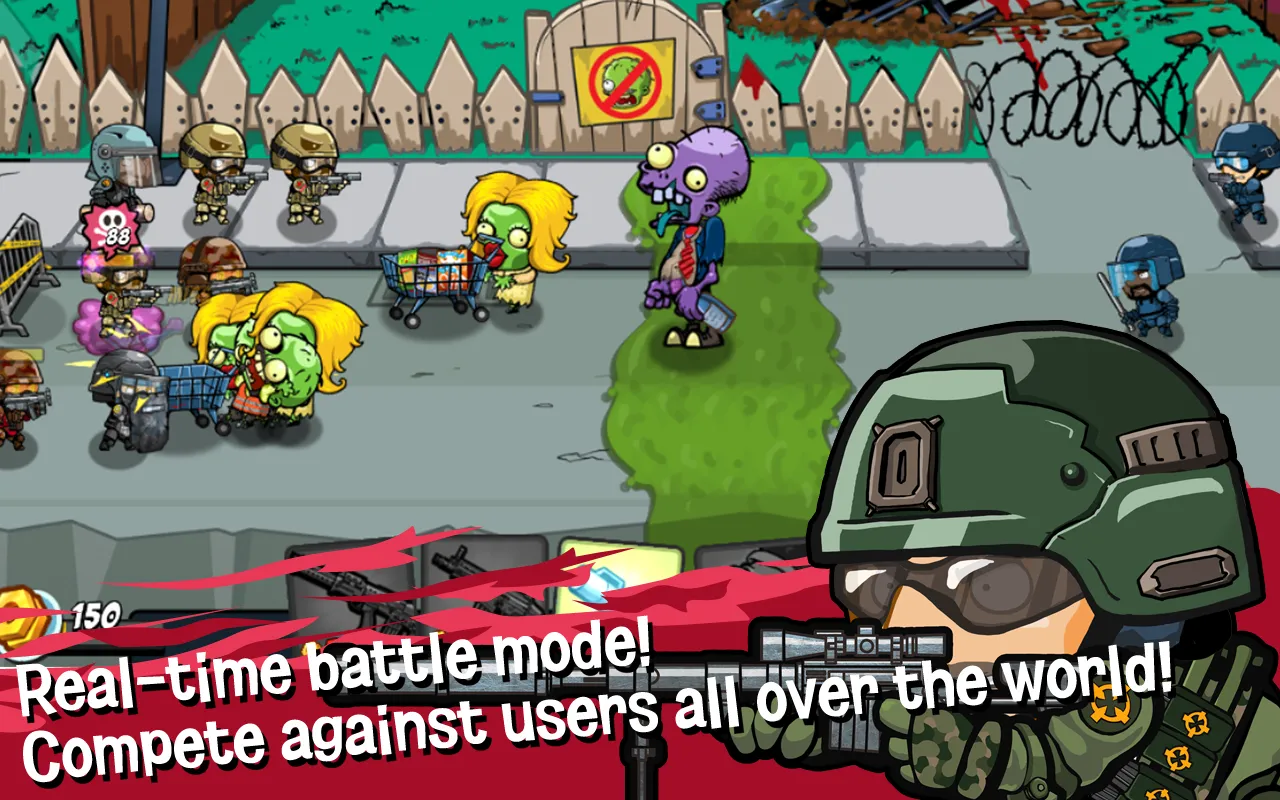 SWAT and Zombies v2.2.2 APK Мод (Много денег) Screenshot 3 SWAT and Zombies v2.2.2 APK Мод (Много денег) Screenshot 3