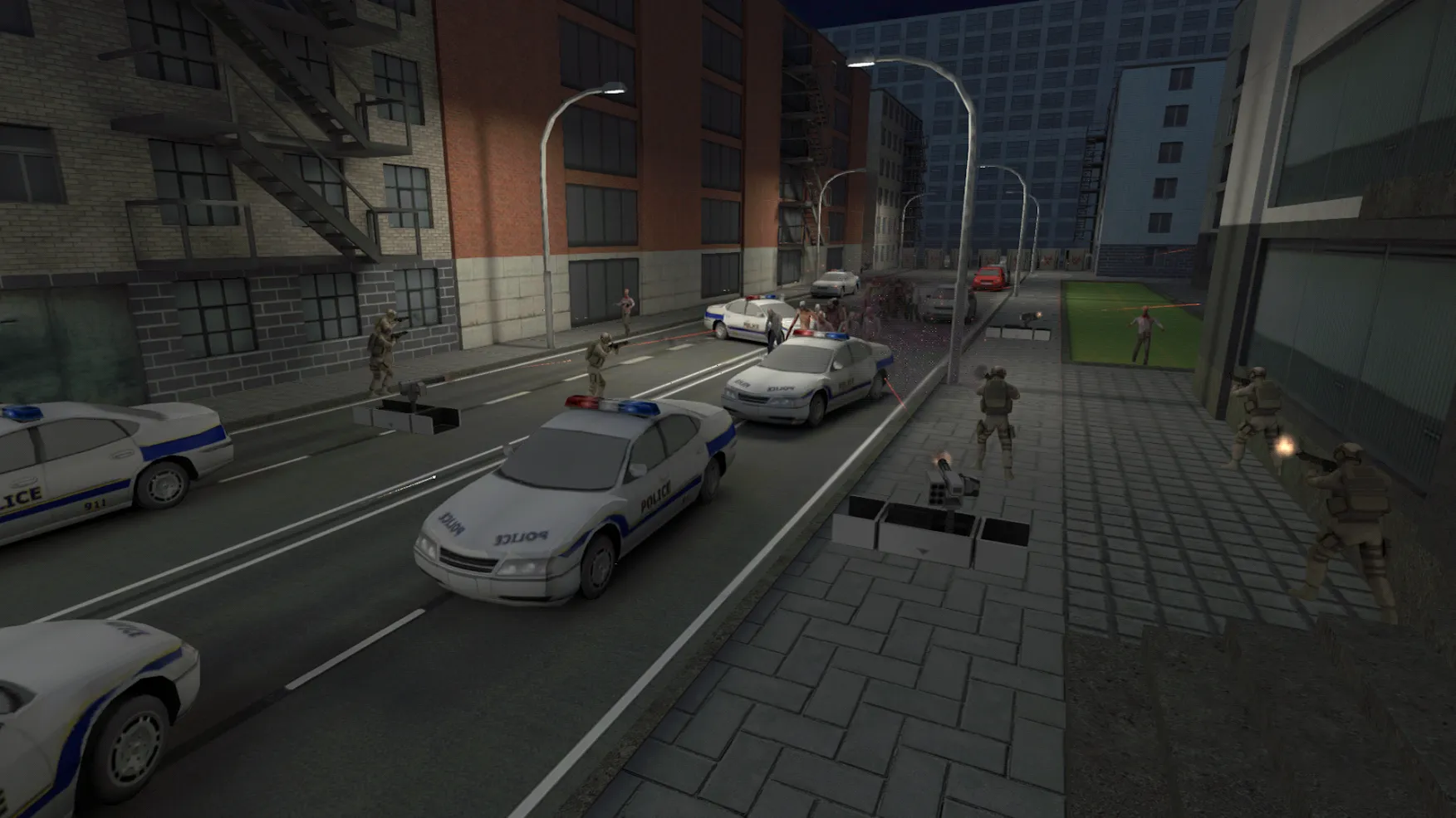 Zombie Combat Simulator [мод: много патронов] Screenshot 1