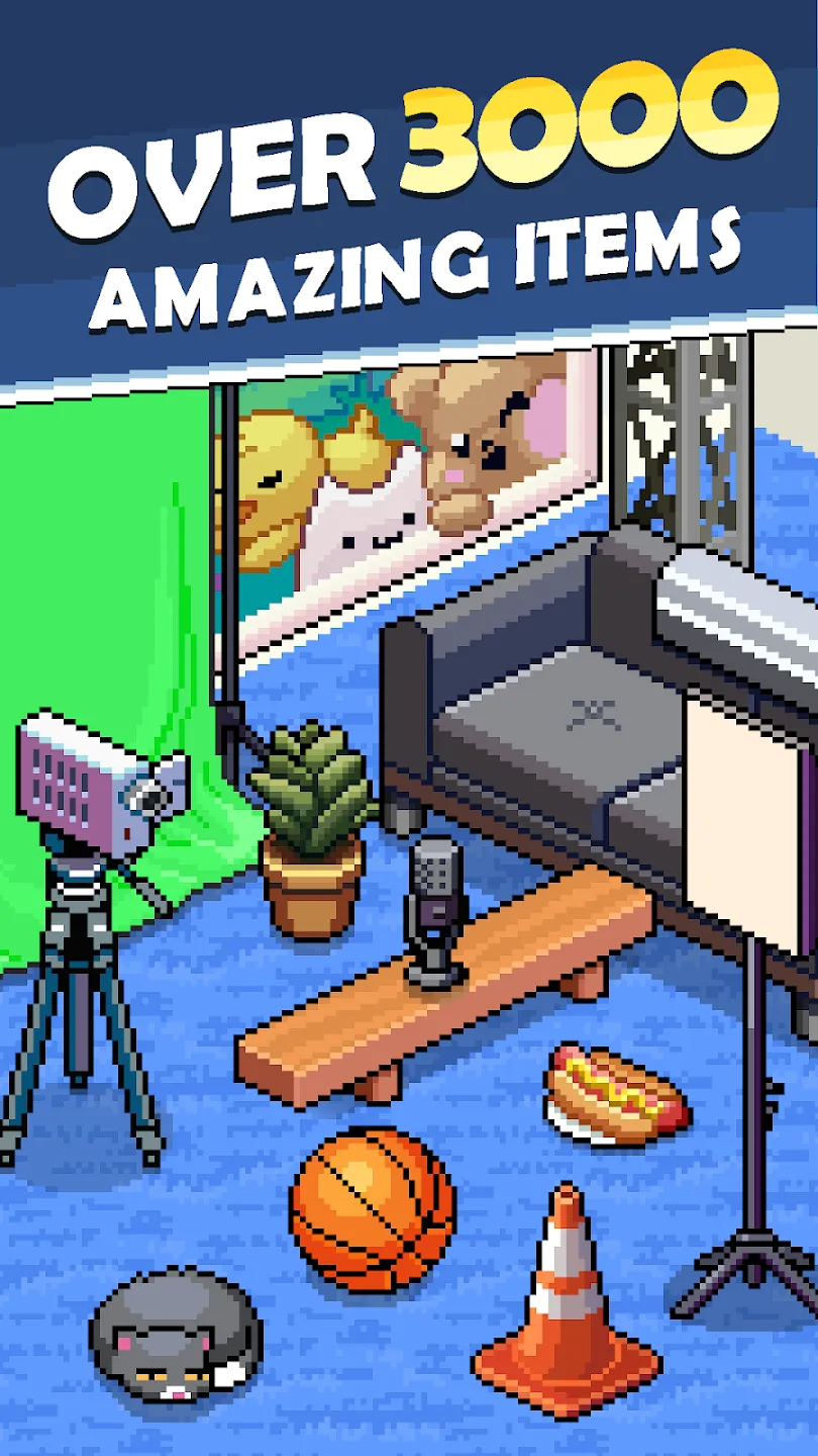 PewDiePie's Tuber Simulator v2.78.0 APK Мод (Много денег) Screenshot 3 PewDiePie's Tuber Simulator v2.78.0 APK Мод (Много денег) Screenshot 3