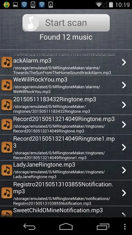 Рингтон сделать & MP3 вырезать Screenshot 4