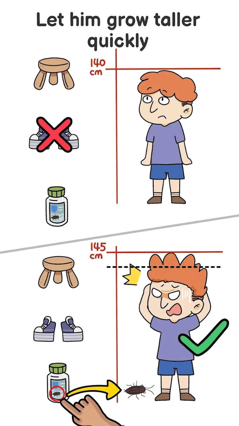 Brain Out v3.4.9 APK Мод (Много подсказок) Screenshot 2