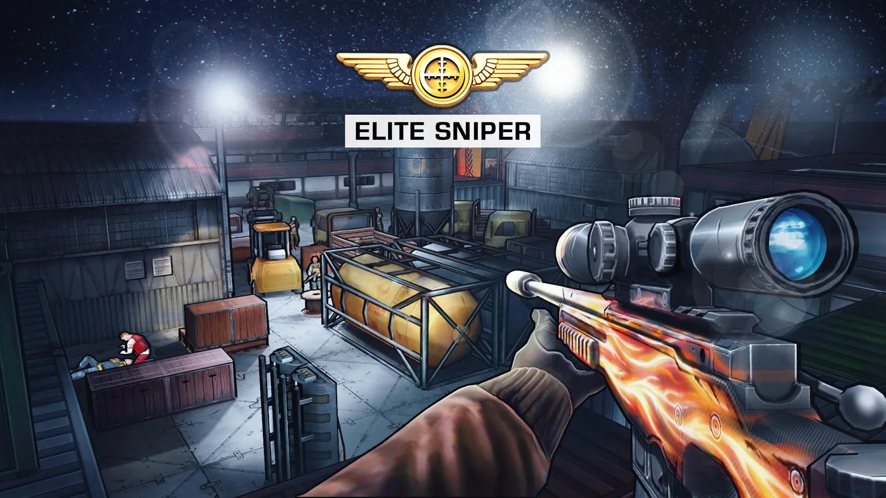 Gun Shooting Games Offline FPS [мод: меню] Screenshot 2