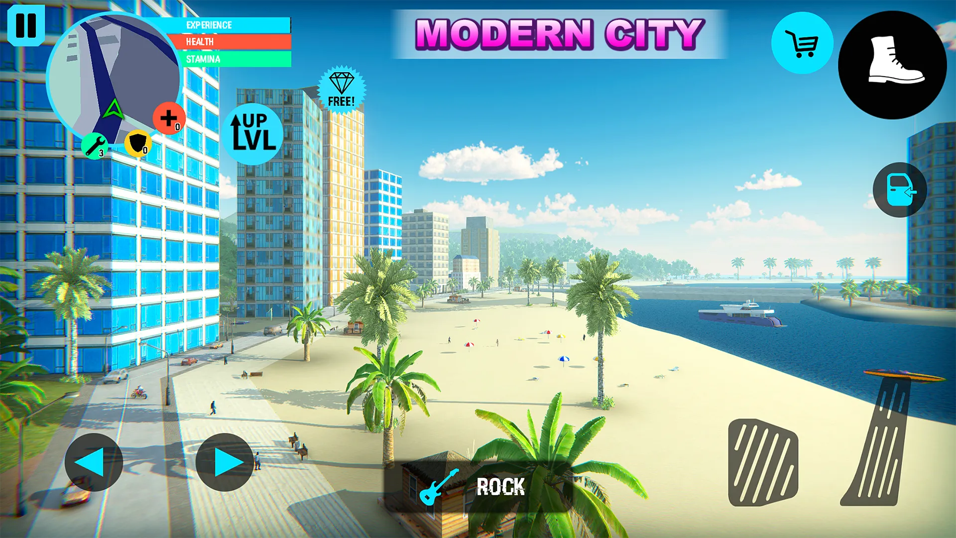 Rio crime city: mafia gangster v3.8.3 APK Мод (Много денег) Screenshot 1