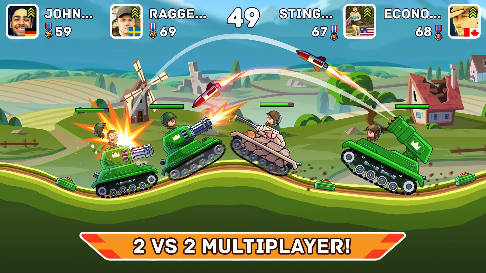 Hills of Steel v8.7.0 APK Мод (Много денег) Screenshot 1 Hills of Steel v8.7.0 APK Мод (Много денег) Screenshot 1