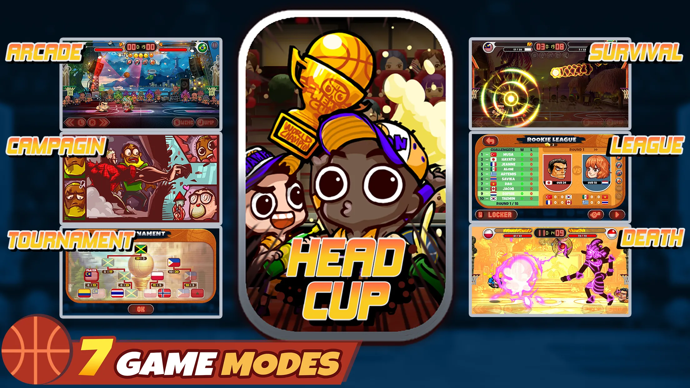 Head Basketball v4.5.4 APK Мод (Много денег) Screenshot 3