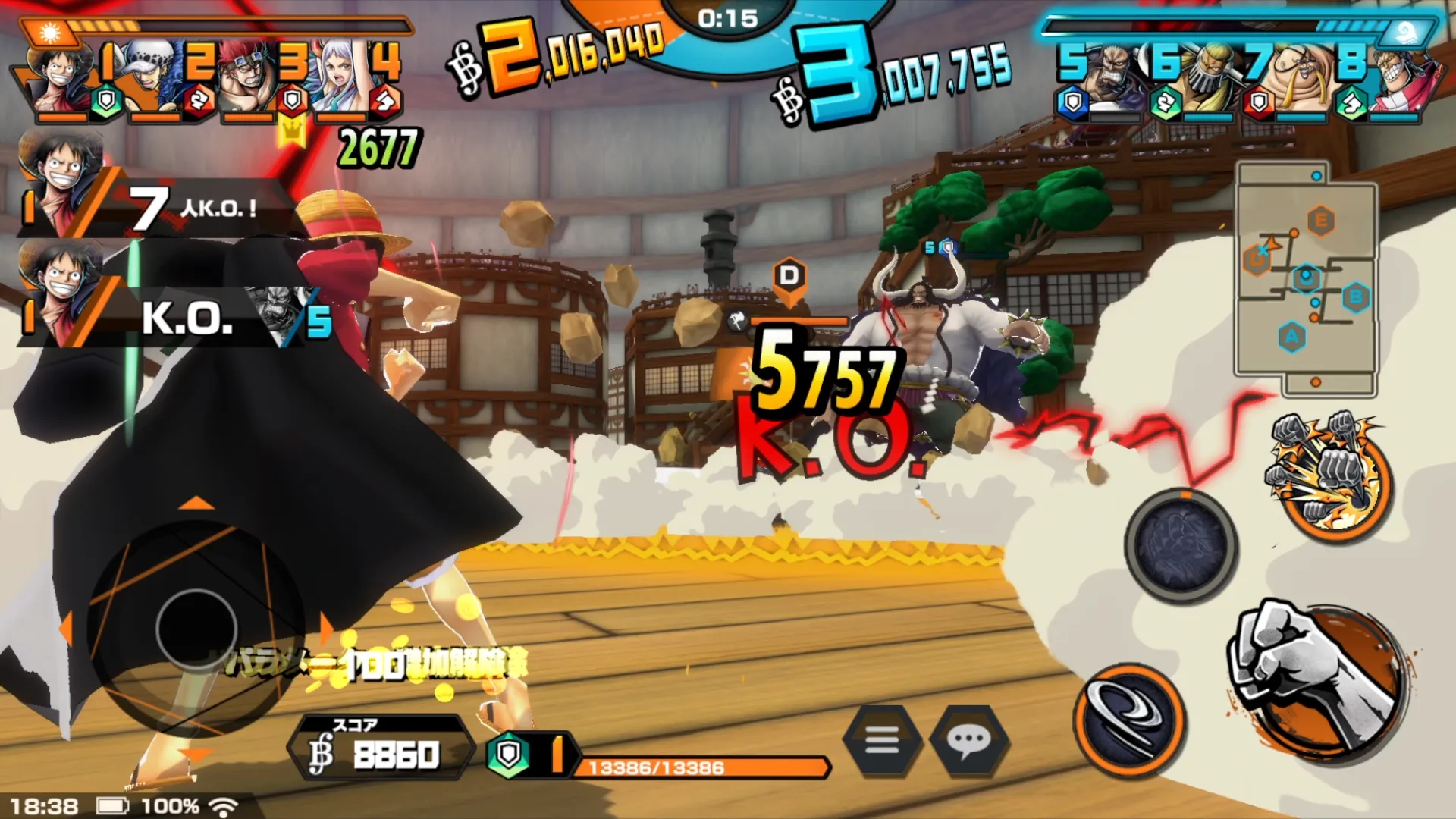 ONE PIECE Bounty Rush v83120 APK Мод (Без кулдауна) Screenshot 5