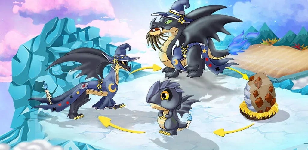 DRAGON VILLAGE -city sim mania v15.04 APK Мод (Много денег) Screenshot 5