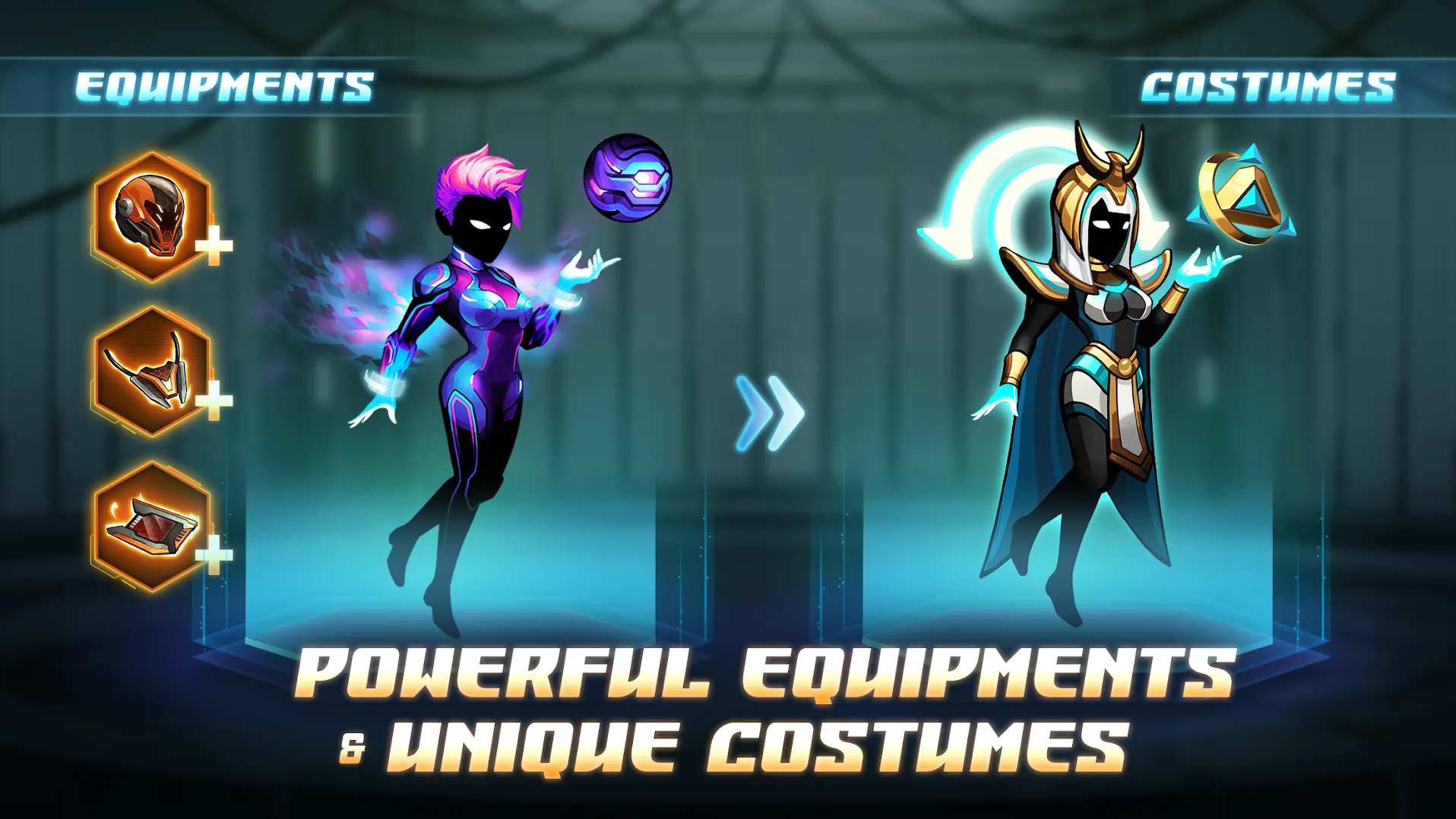 Cyber Fighters: Fighting Game [мод: меню] Screenshot 4