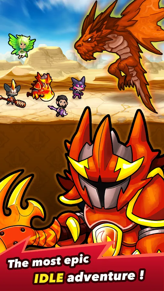 Crush Them All - PVP Idle RPG [мод: много флудов] Screenshot 1
