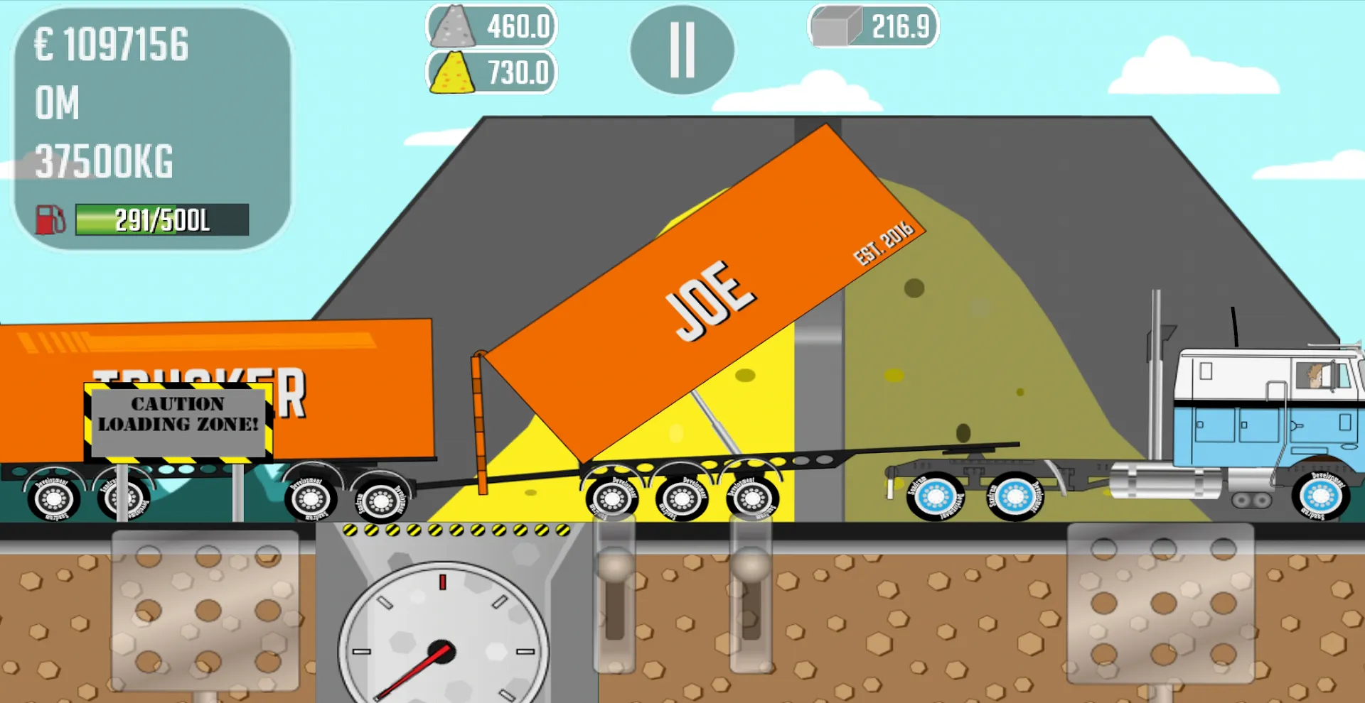 Дальнобойщик Джо [мод: много денег] Screenshot 3