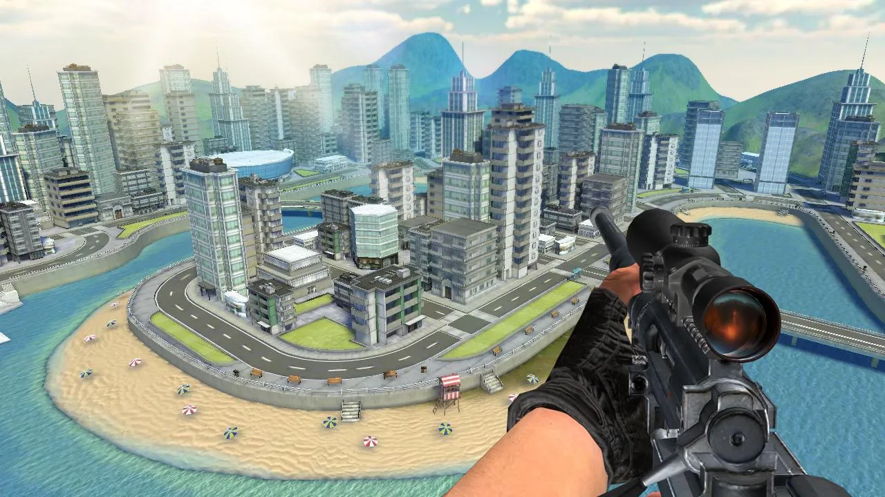 Sniper Master : City Hunter [мод: много денег] Screenshot 1