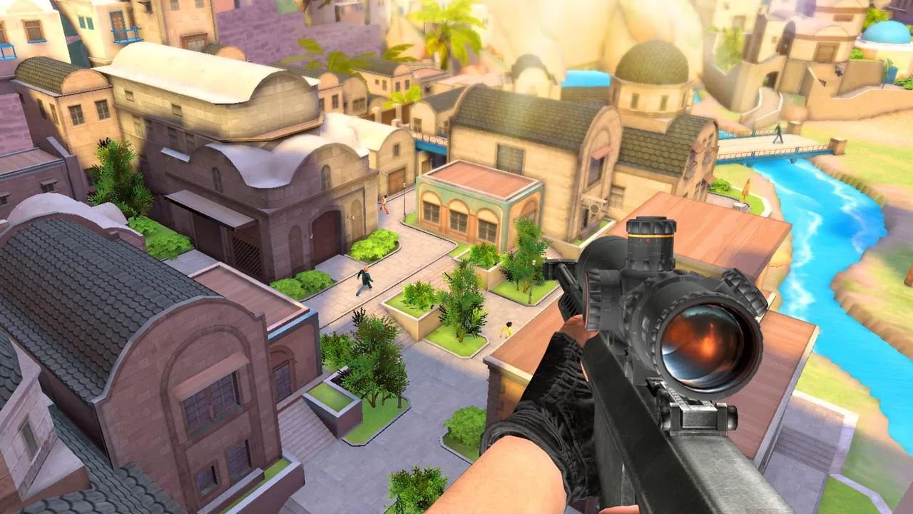 Sniper Master : City Hunter [мод: много денег] Screenshot 4