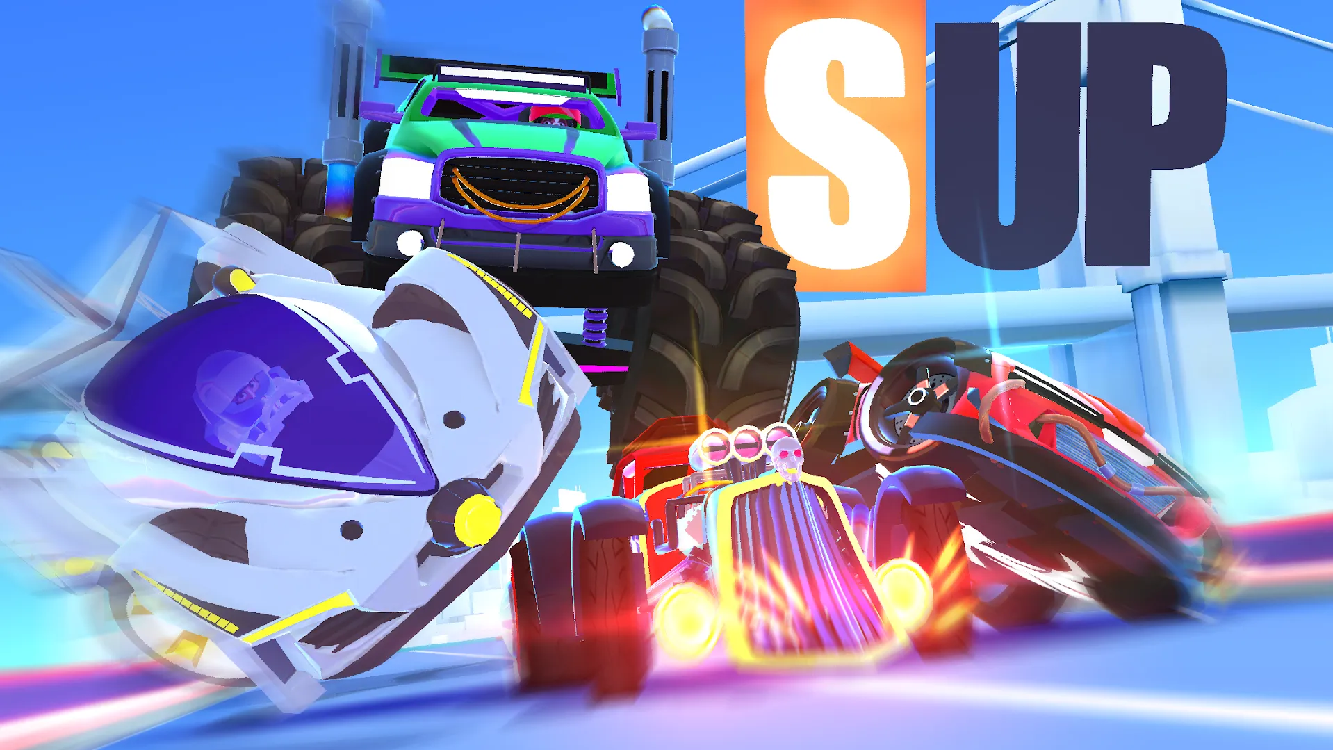 SUP Multiplayer Racing [мод: меню] Screenshot 1