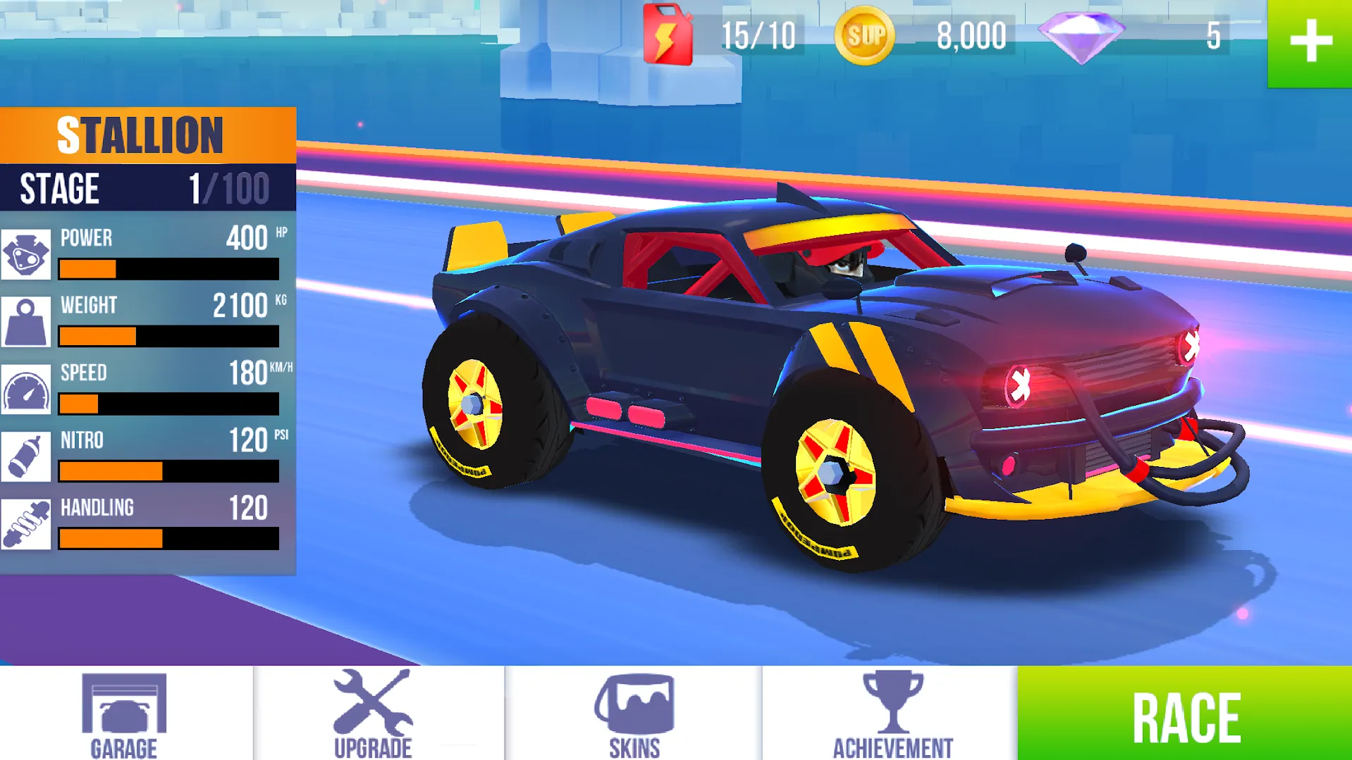 SUP Multiplayer Racing [мод: меню] Screenshot 3
