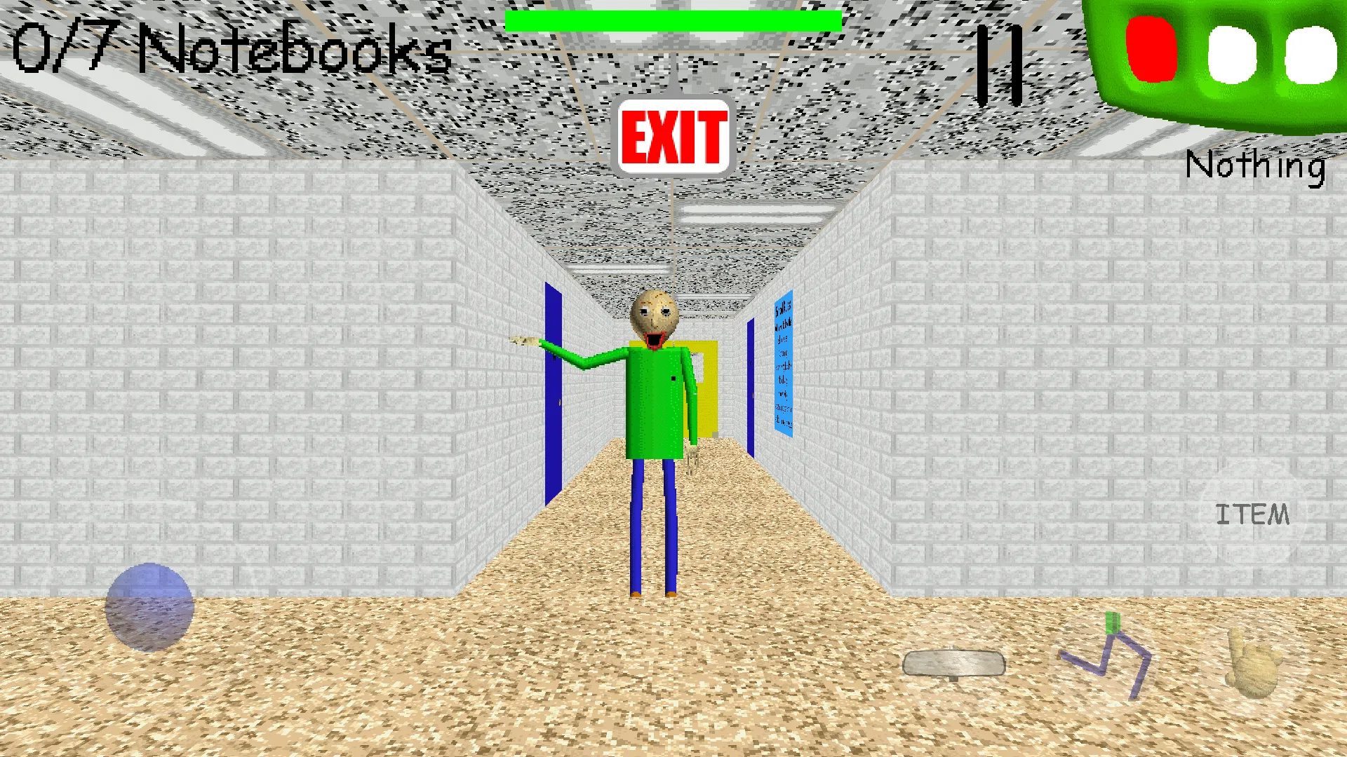 Baldi's Basics Classic v1.4.4 APK Мод (Всё открыто) Screenshot 1