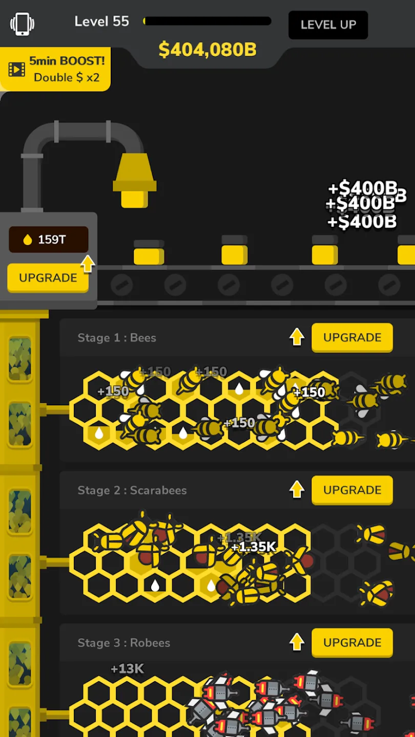 Пчелиная фабрика v1.36.0 APK Мод (Много денег) Screenshot 3