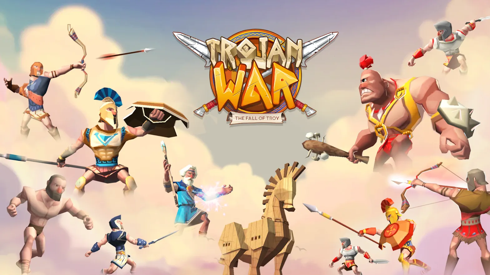Trojan War: Спарта воины [мод: много денег] Screenshot 1