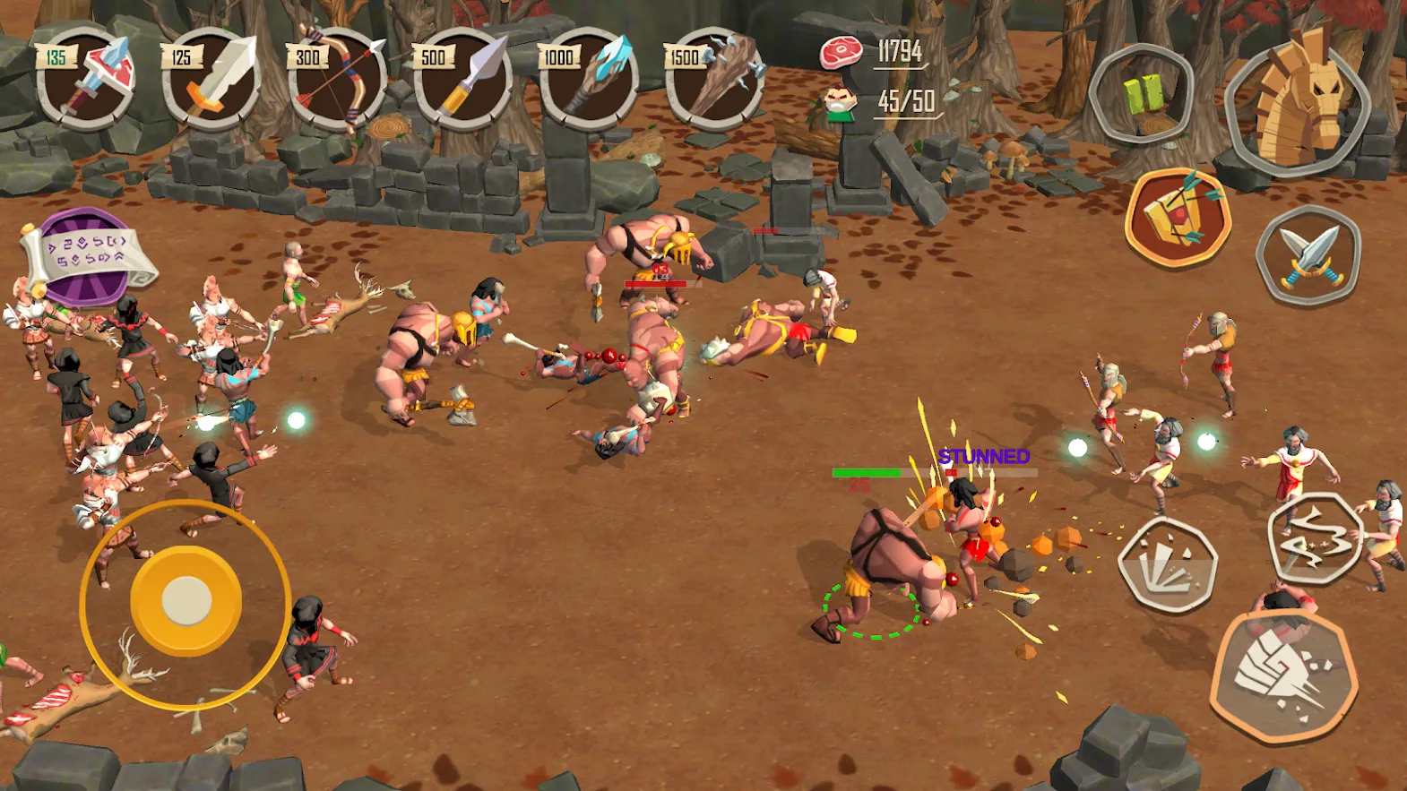 Trojan War: Спарта воины [мод: много денег] Screenshot 3