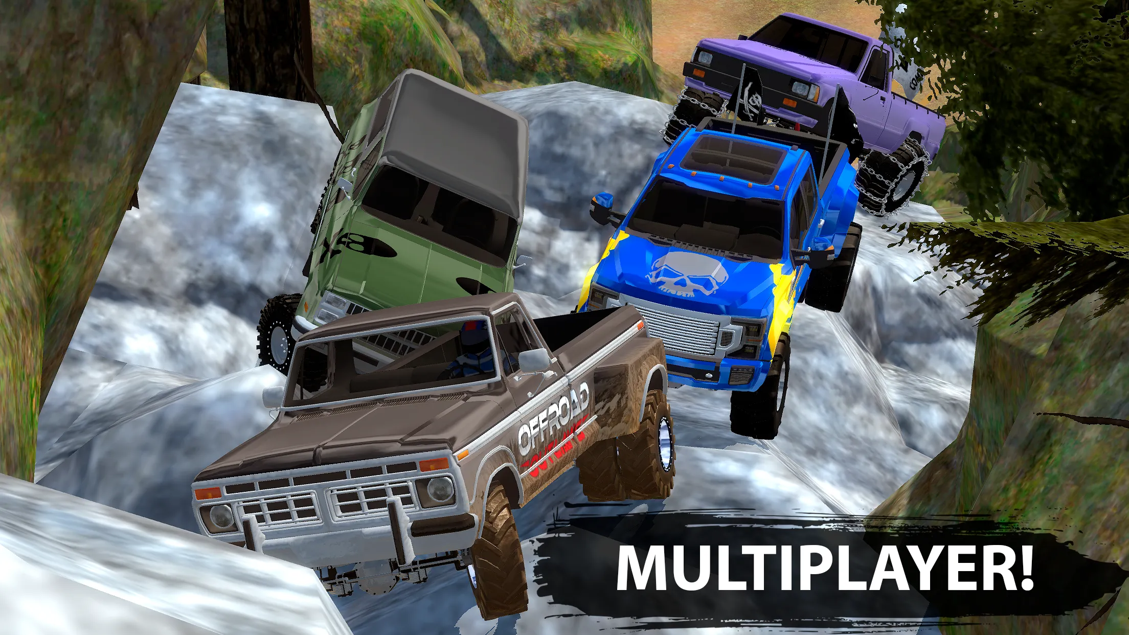 Offroad Outlaws v7.4.49 APK Мод (Много денег) Screenshot 2