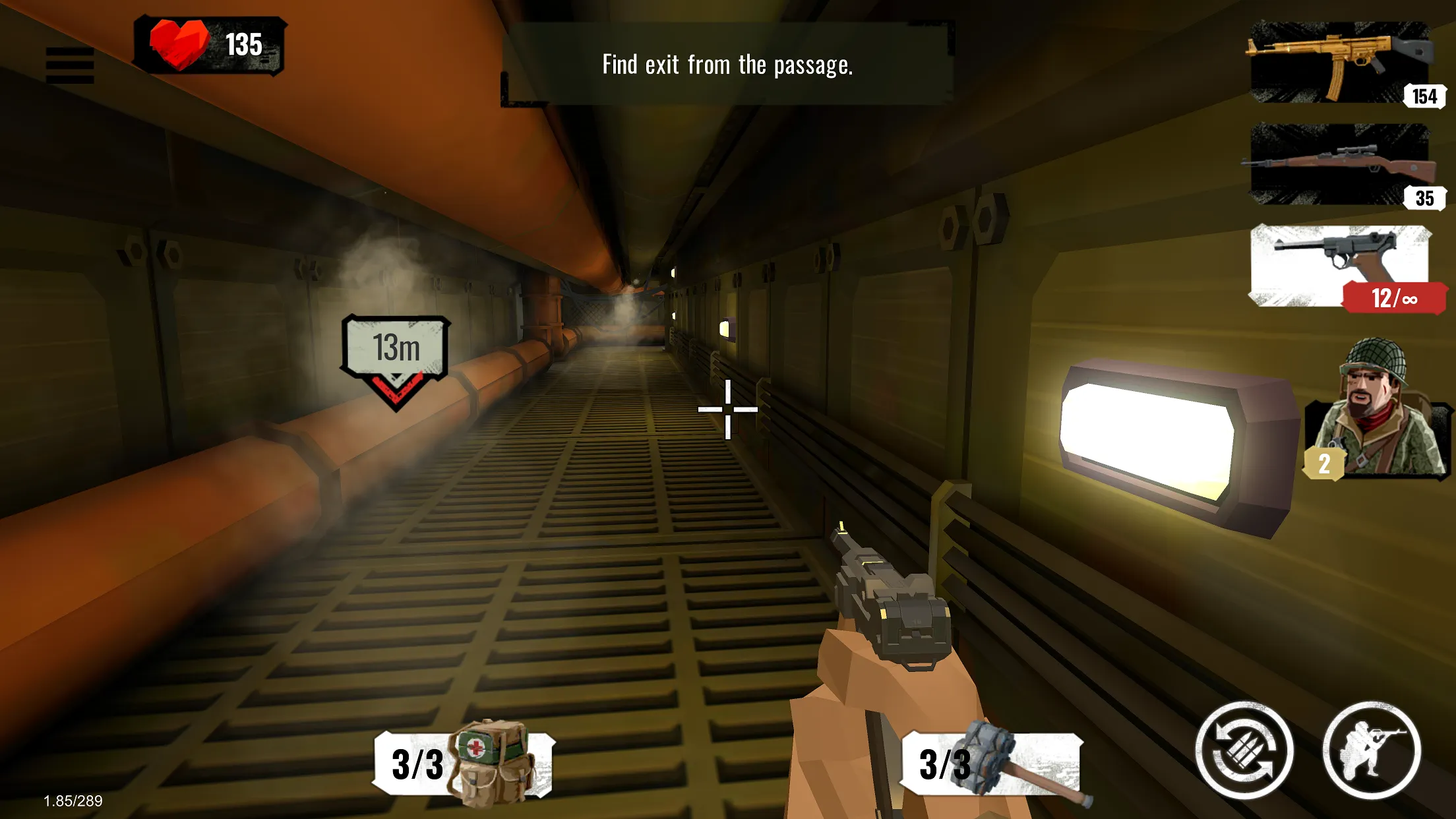 World War Polygon v2.38.1 APK Мод (Бесконечные боеприпасы) Screenshot 1