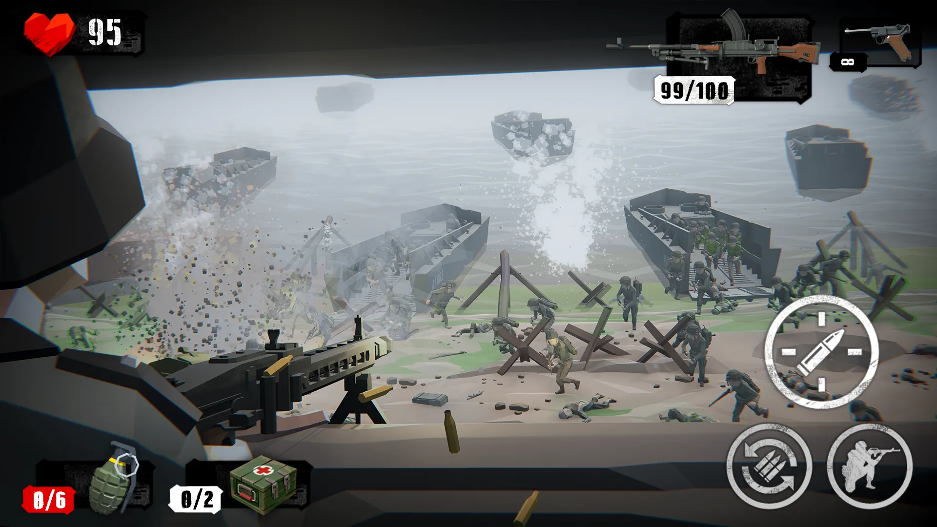 World War Polygon v2.38.1 APK Мод (Бесконечные боеприпасы) Screenshot 2